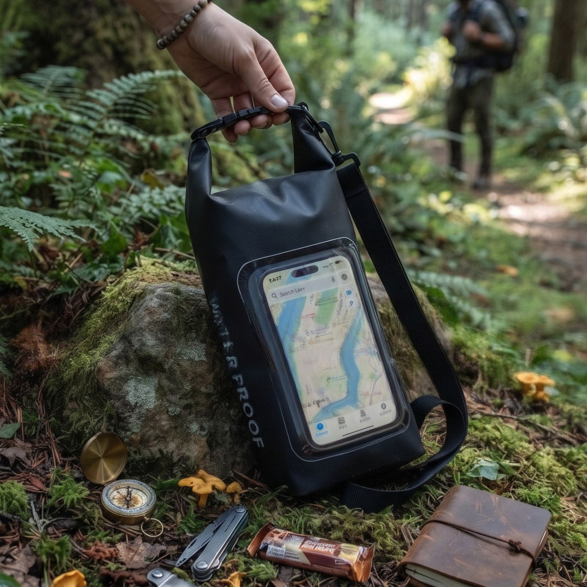2L Su Geçirmez Dry Bag – Şeffaf Telefon Pencereli
